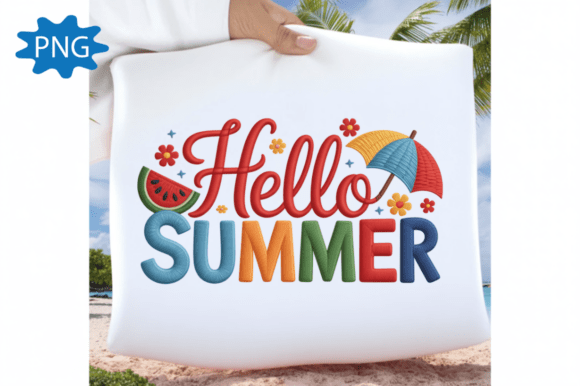 Hello Summer Embroidery Design, Vacation Review