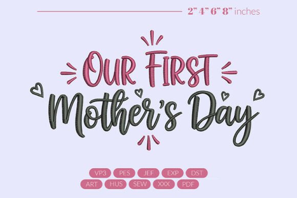 Our First Mother's Day Embroidery Review