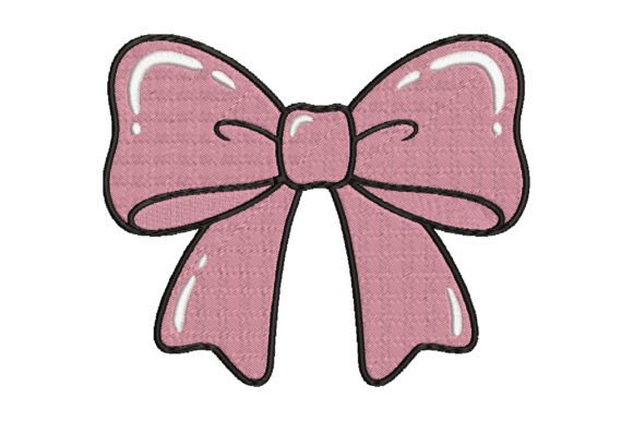 Pink Bow Embroidery Design Review for Craft Fairs